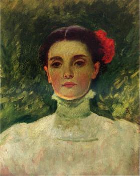 弗蘭尅 杜韋內尅 Portrait of Maggie Wilson 弗蘭尅 杜韋內尅 Portrait of Maggie Wilson